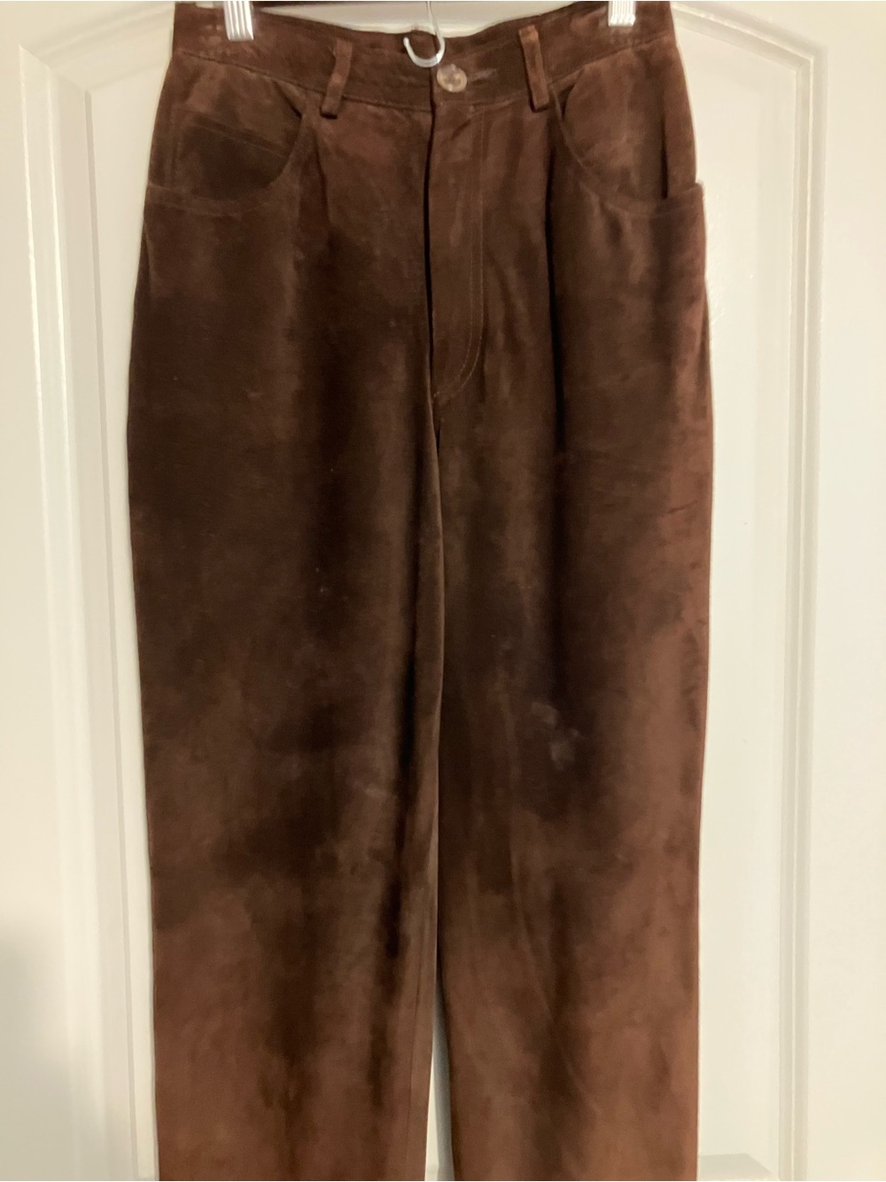 Jones New York brown suede slacks size 2P